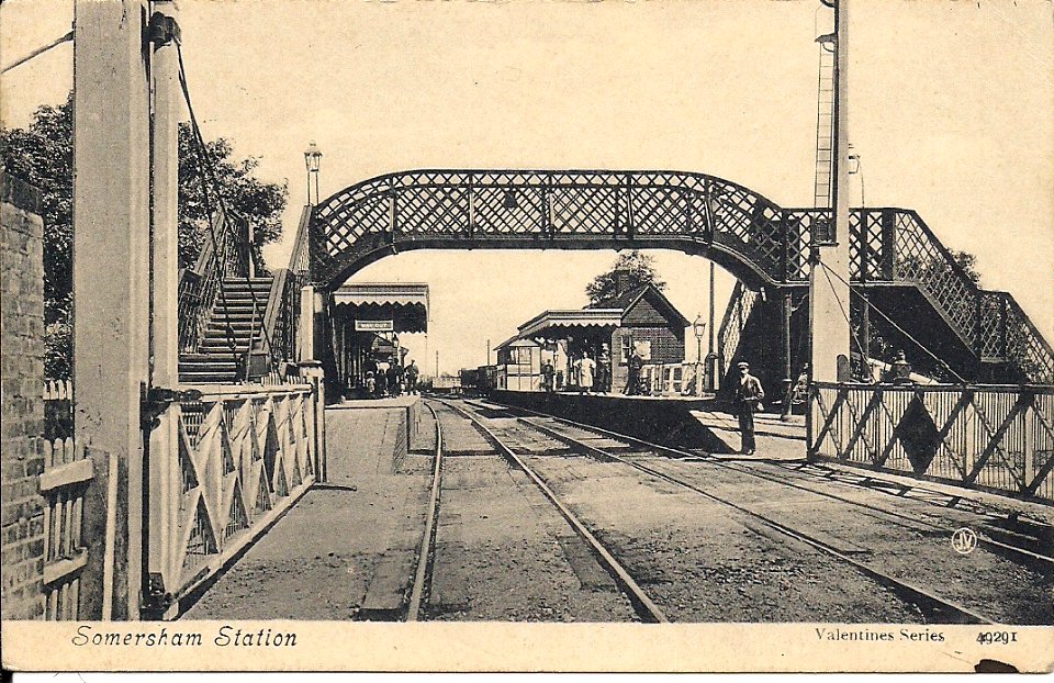 Somersham railway station