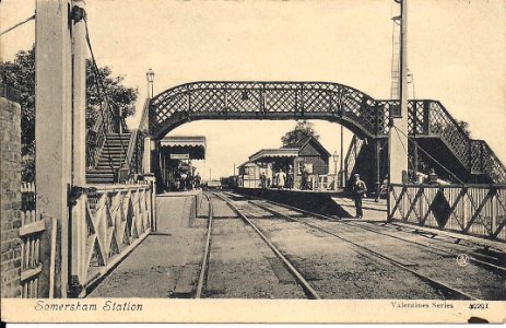 Somersham railway station