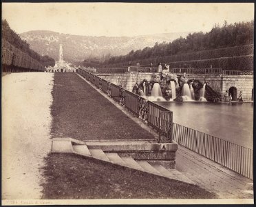Sommer, Giorgio (1834-1914) - n. 1164 - Cascata di Caserta