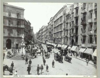 Sommer, Giorgio (1834-1914) - n. 1182 (bis 2) - Napoli - Via Roma