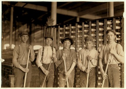 Some Sweepers in a N.C. cotton mill. N.C. LOC nclc.01400 photo