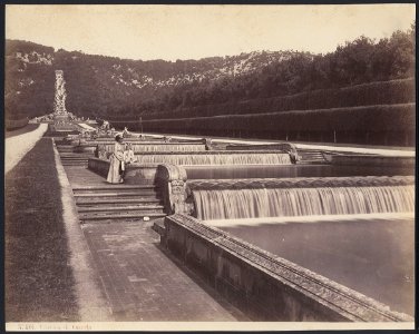 Sommer, Giorgio (1834-1914) - n. 1161 - Cascata di Caserta