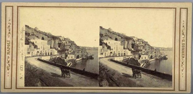 Sommer, Giorgio (1834-1914) - n. 0237 - Strada del Posilipo