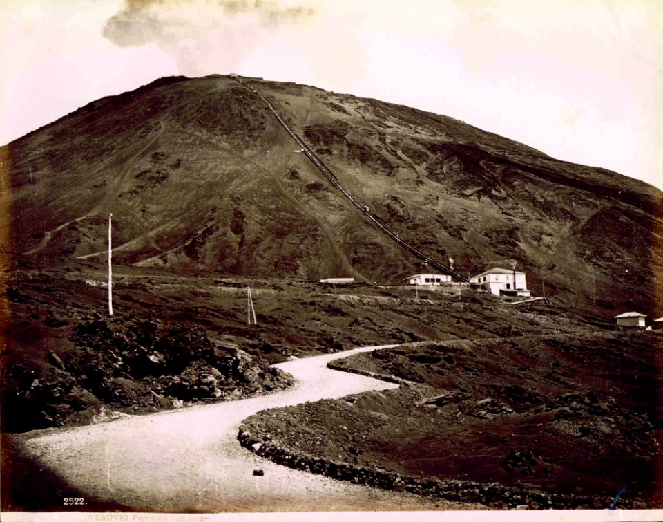 Sommer, Giorgio (1834-1914) - n. 2522 - Vesuvio - Panorama
