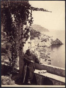 Sommer, Giorgio (1834-1914) - n. 1188 - Amalfi dal Convento dei Cappuccini