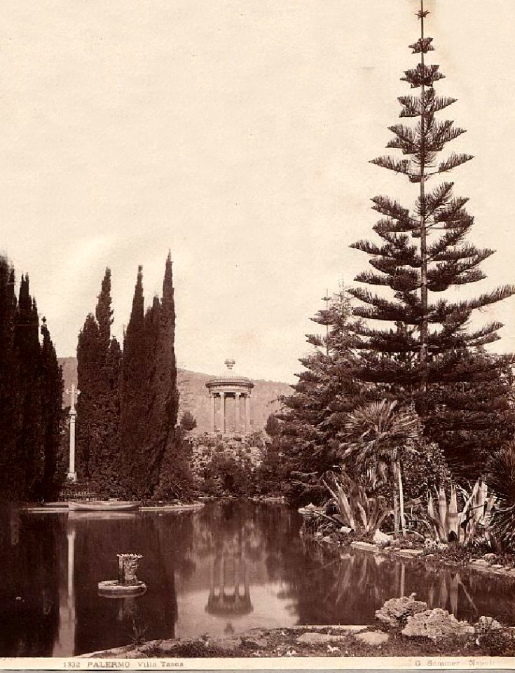 Sommer, Giorgio (1834-1914) - n. 1332 - Palermo - Villa Tasca