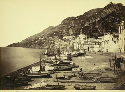 Sommer, Giorgio (1834-1914) - n. 4040 - Amalfi Marina (Napoli) - Cornell university website