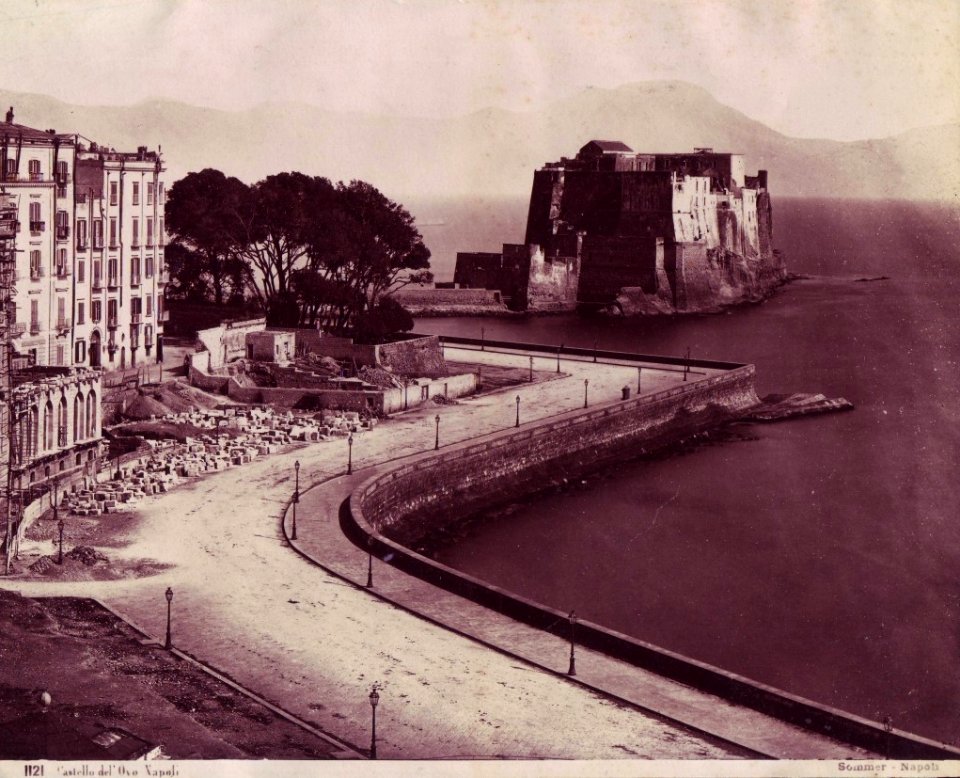 Sommer, Giorgio (1834-1914) - n. 1121 - Castel dell'Ovo - Napoli