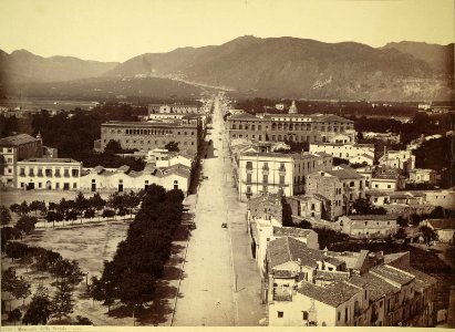 Sommer, Giorgio (1834-1914) - n. 4709 - Monreale dalla Strada Nuova - Cornell university website