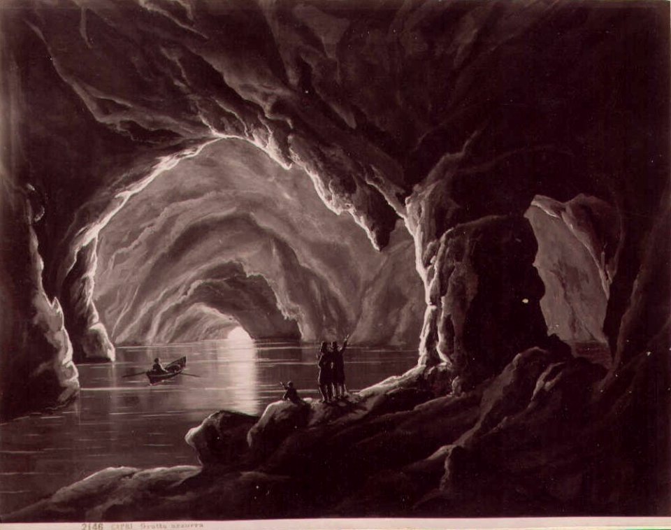 Sommer, Giorgio (1834-1914) - n. 2146 - Capri - Grotta azzurra