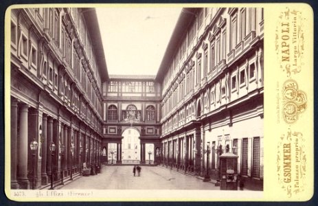 Sommer, Giorgio (1834-1914) - n. 5573. gli Uffizi (Firenze)