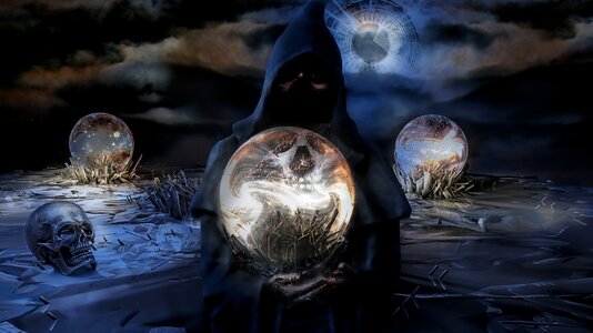 Fantasy picture mysterious dream world