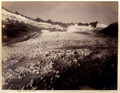Sommer, Giorgio (1834-1914) - n. 12596 - Rhonegletscher