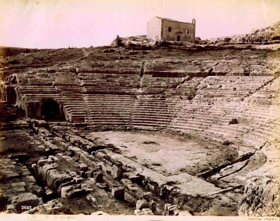 Sommer, Giorgio (1834-1914) - n. 2667 - Siracusa - Teatro greco