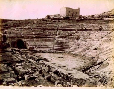 Sommer, Giorgio (1834-1914) - n. 2667 - Siracusa - Teatro greco