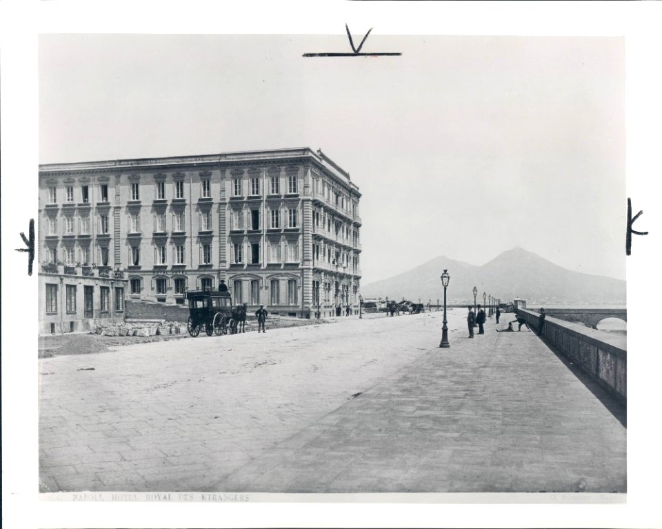 Sommer, Giorgio (1834-1914) - n. 6151 - NAPOLI, HOTEL ROYAL DES ETRANGERS