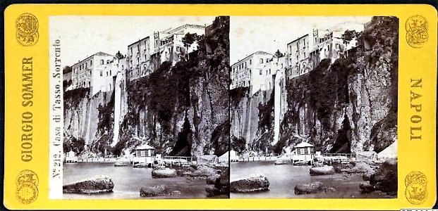 Sommer, Giorgio (1834-1914) - n. 212 - Sorrento, Casa di Tasso