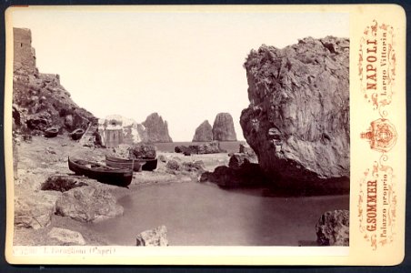 Sommer, Giorgio (1834-1914) - n. 5280 I Faraglioni (Capri)