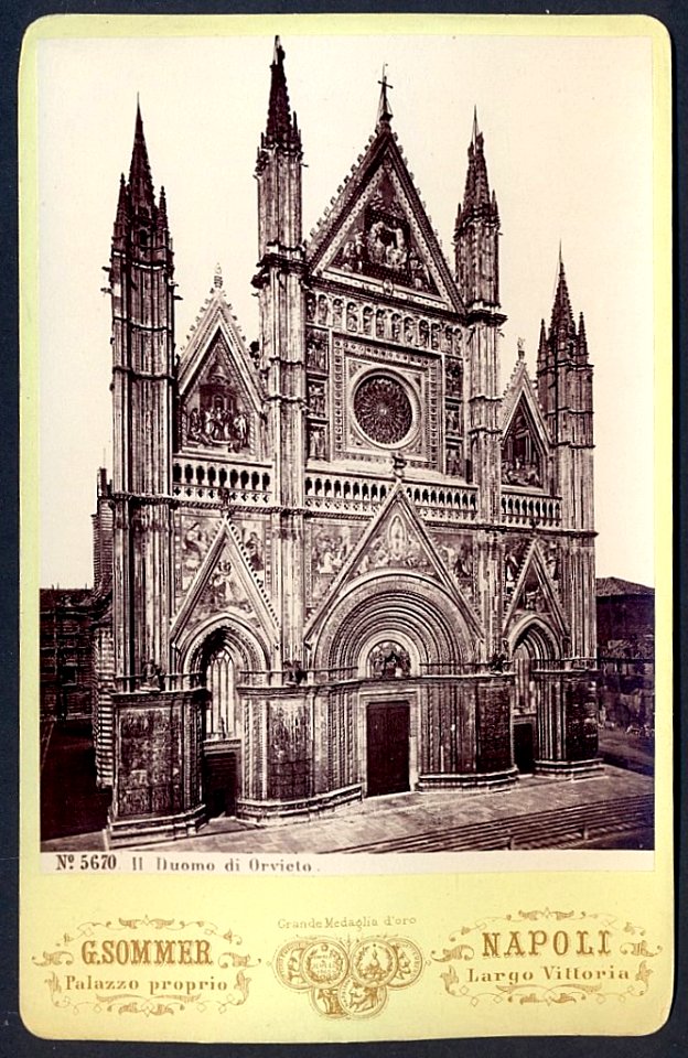 Sommer, Giorgio (1834-1914) - n. 5670 Il Duomo di Orvieto.