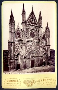 Sommer, Giorgio (1834-1914) - n. 5670 Il Duomo di Orvieto.