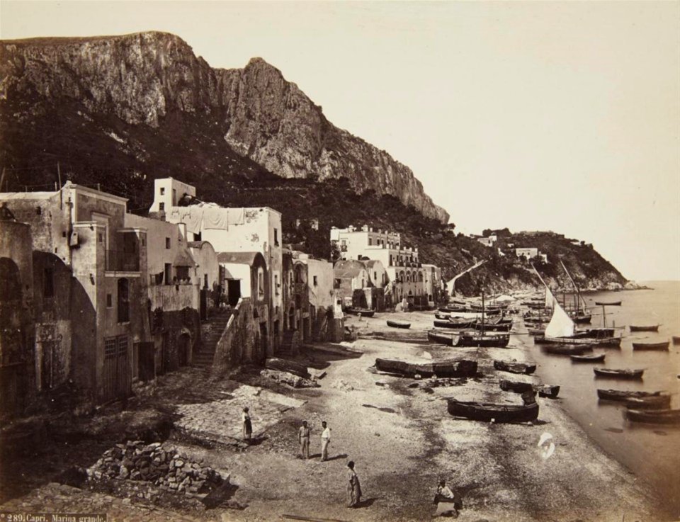 Sommer, Giorgio (1834-1914) - n. 2891 - Capri - Marina grande