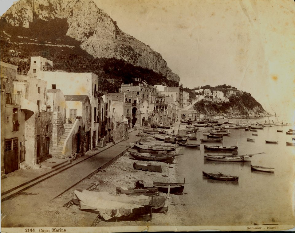 Sommer, Giorgio (1834-1914) - n. 2144 Capri Marina