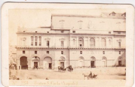 Sommer, Giorgio (1834-1914) - n. 2251 - Napoli, Teatro San Carlo
