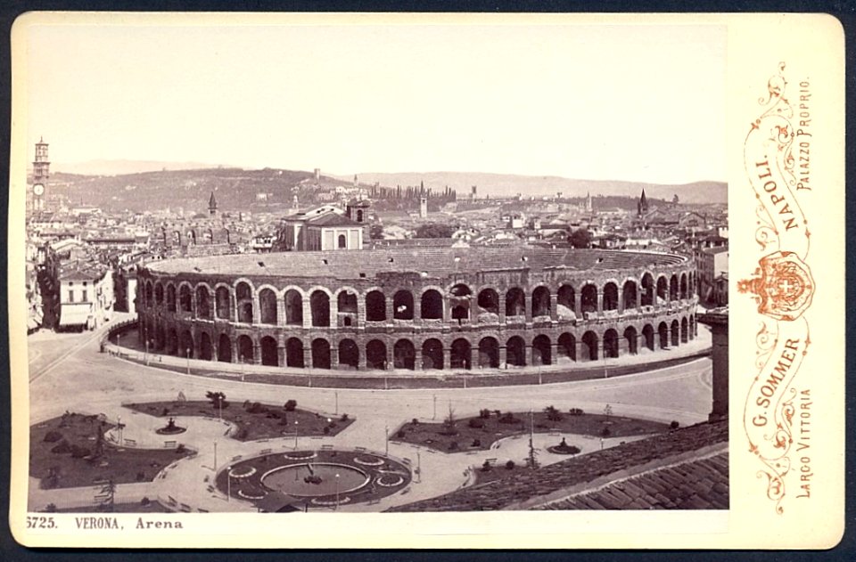 Sommer, Giorgio (1834-1914) - n. 6725. VERONA, Arena
