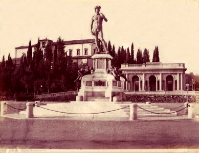 Sommer, Giorgio (1834-1914) - n. 3516 - Firenze - Piazza Michelangelo