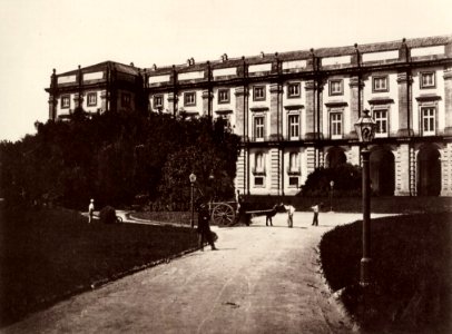 Sommer, Giorgio - Das Capodimonte Schloss, Napoli (Zeno Fotografie)