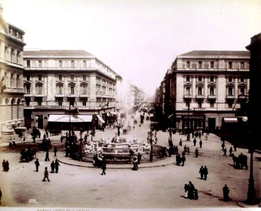 Sommer, Giorgio (1834-1914) - n. 1175 - Napoli - Corso re d'Italia
