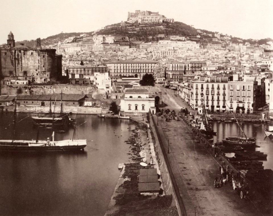 Sommer, Giorgio - Panorama der Küste, Napoli (Zeno Fotografie)
