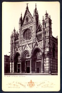 Sommer, Giorgio (1834-1914) - n. 5650. Il Duomo di Siena