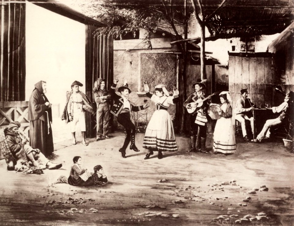 Sommer, Giorgio - Die Tarantella (Zeno Fotografie)
