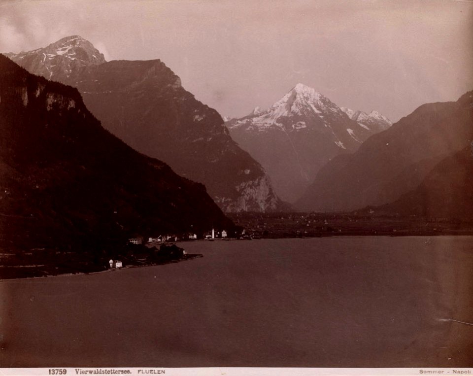 Sommer, Giorgio (1834-1914) - n. 13759 - Vierwaldstettersee. Fluelen