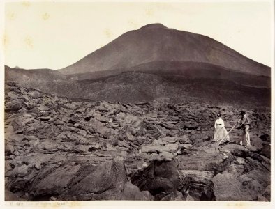 Sommer, Giorgio (1834-1914) - n. 6138 Lava del Vesuvio Napoli
