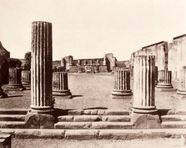 Sommer, Giorgio - Die Basilika von Pompei (Zeno Fotografie)