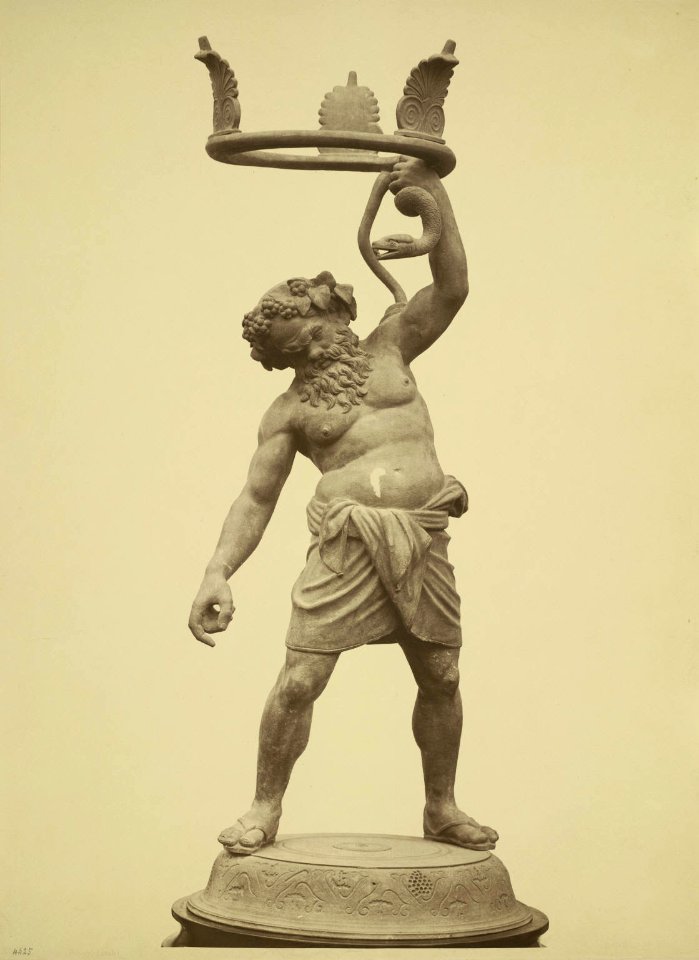 Sommer, Giorgio (1834-1914) - n. 5427 - Sileno (Museo di Napoli) - Cornell University website