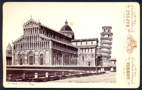 Sommer, Giorgio (1834-1914) - n. 5602. Il Duomo Pisa.