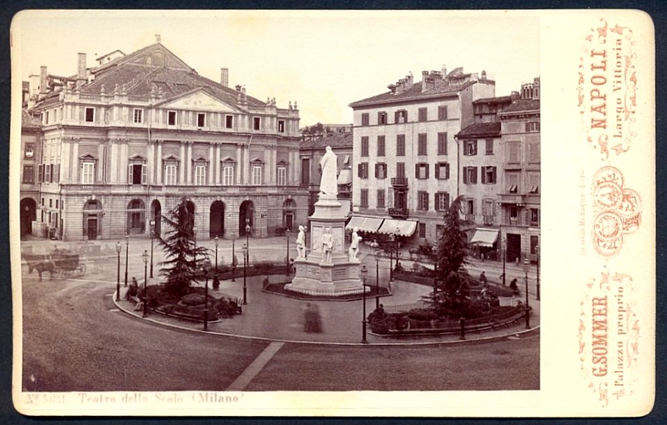 Sommer, Giorgio (1834-1914) - n. 5831 Teatro della Scala (Milano)
