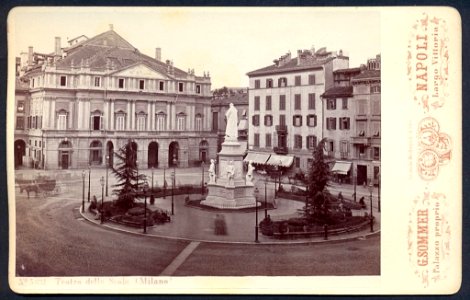 Sommer, Giorgio (1834-1914) - n. 5831 Teatro della Scala (Milano)