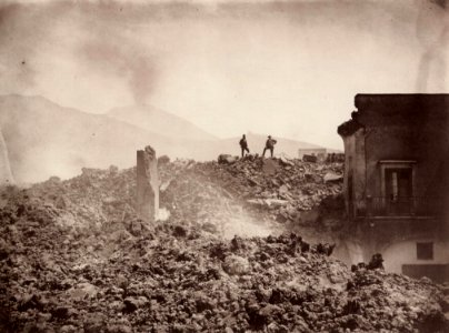 Sommer, Giorgio - Ruinen von San Sebastiano, Napoli (Zeno Fotografie)