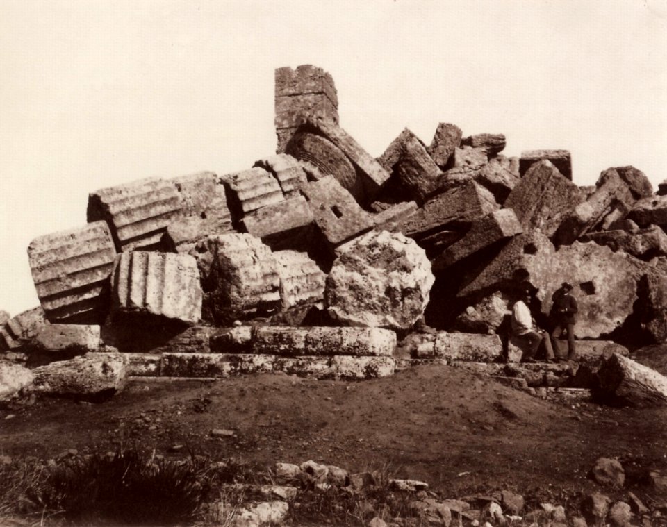Sommer, Giorgio - Tempel der Juno bei Selinunte (Zeno Fotografie)