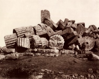 Sommer, Giorgio - Tempel der Juno bei Selinunte (Zeno Fotografie)