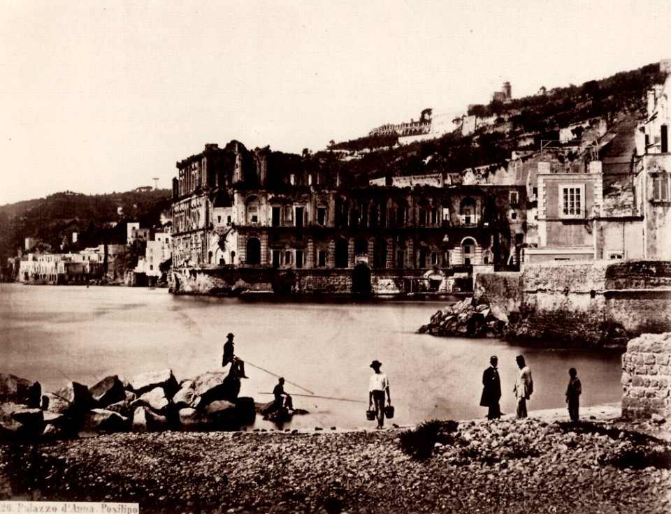 Sommer, Giorgio - Schloss Donn'Anna in Posillipo (Zeno Fotografie)