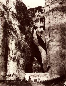 Sommer, Giorgio - Ohr des Dionyssos bei Siracusa (Zeno Fotografie)