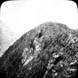 Sommet du Posets, vue prise de l'arête du Posets, Luchon