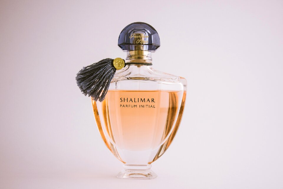 Glass bottle spray