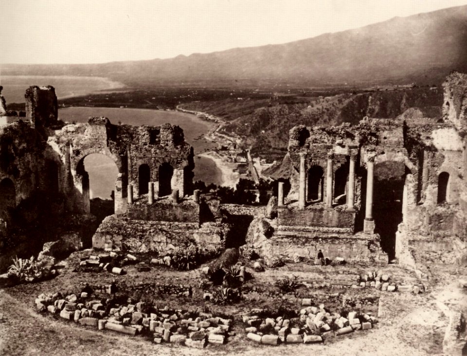 Sommer, Giorgio - Griechisches Theater bei Taormina (Zeno Fotografie)