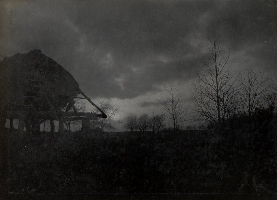 Sonnenuntergang in Mikukiczy. März.1918. (BildID 15459429)